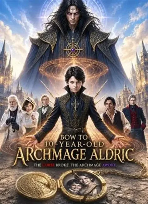 Inclínate ante Aldric, archimago de 10 años